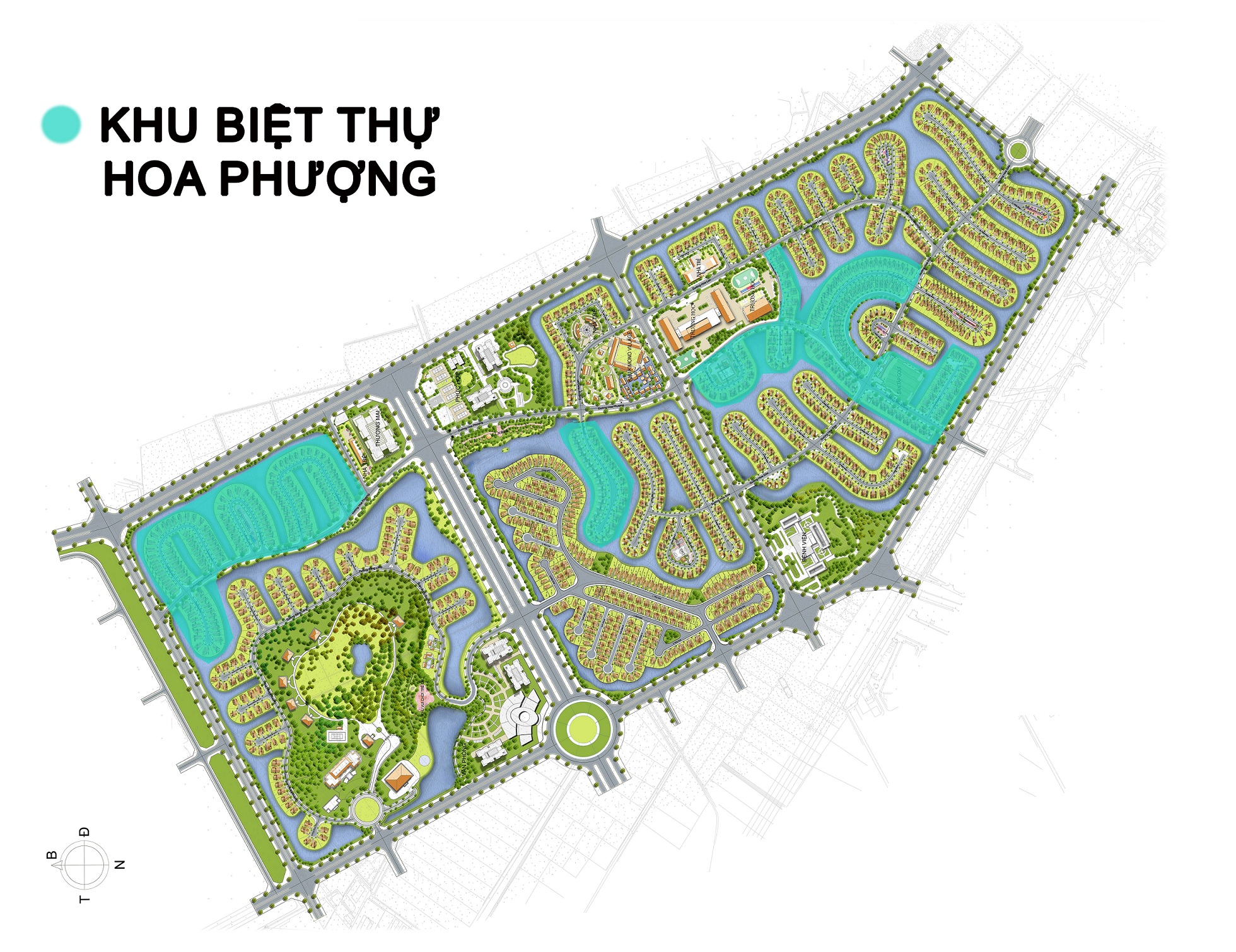 Khu biệt thự Hoa Phượng Vinhomes Riverside